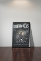 Shiva Born from Silence – Metal Poster | Mystical Arts